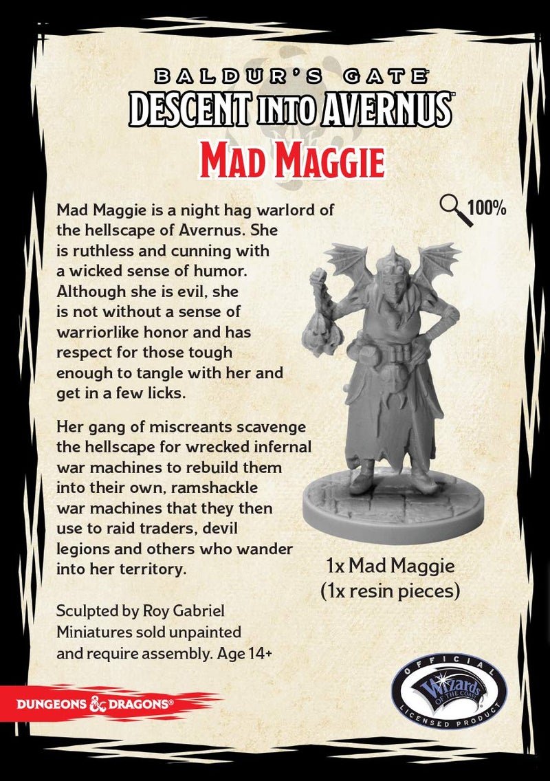 Gale Force Nine Mad Maggie (1 fig), Multicolor - Image 2